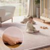 Kinderteppich Fluffin Rosa
