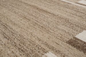 Teppich Sari Dunkel Beige Rahmen