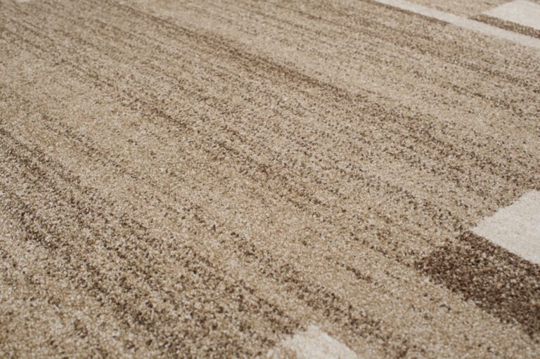 Teppich Sari Dunkel Beige Rahmen