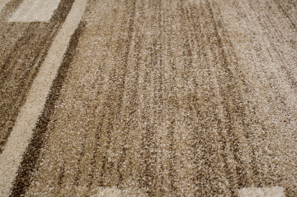 Teppich Sari Dunkel Beige Rahmen