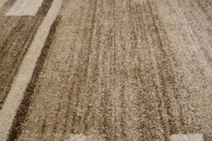 Teppich Sari Dunkel Beige Rahmen