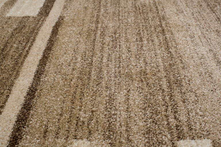 Teppich Sari Dunkel Beige Rahmen