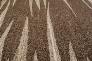 Teppich Sari Braun Beige Gestreift