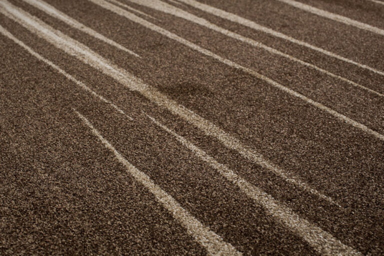 Teppich Sari Braun Beige Gestreift