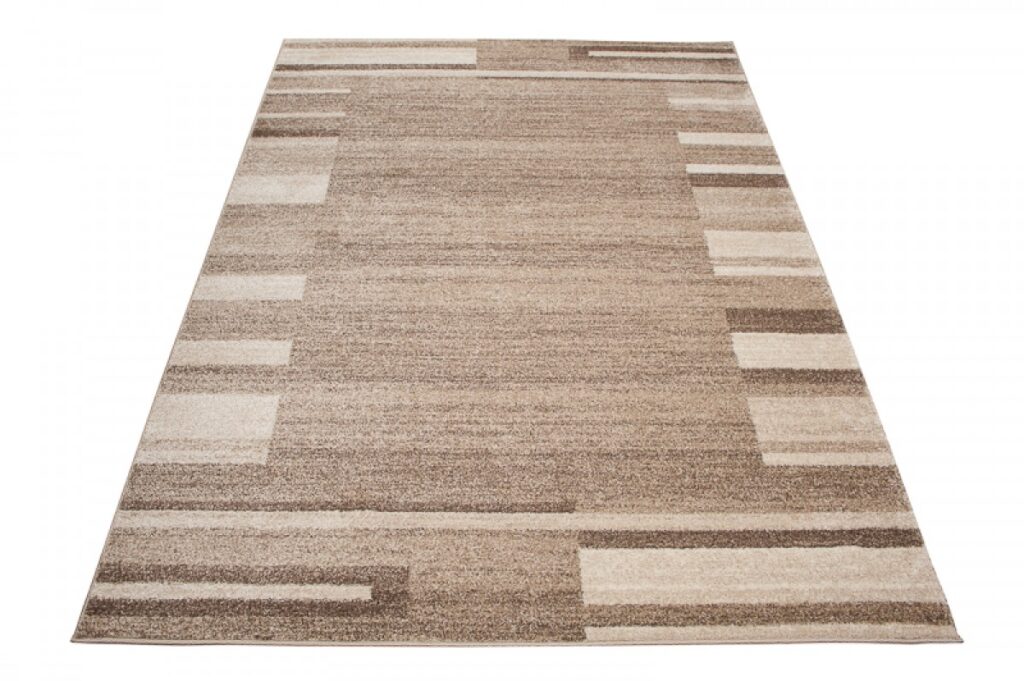 Teppich Sari Beige Rahmen