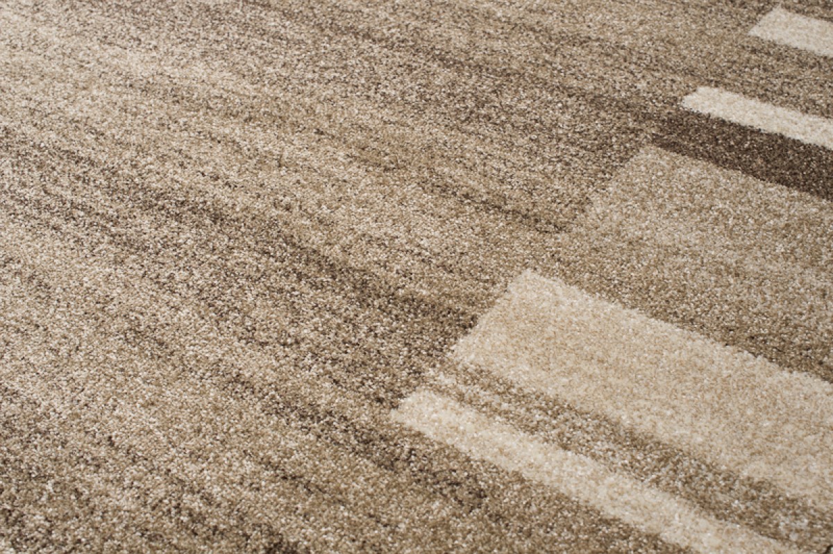 Teppich Sari Beige Rahmen