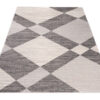 Teppich Sari Grau Creme Geometrisch