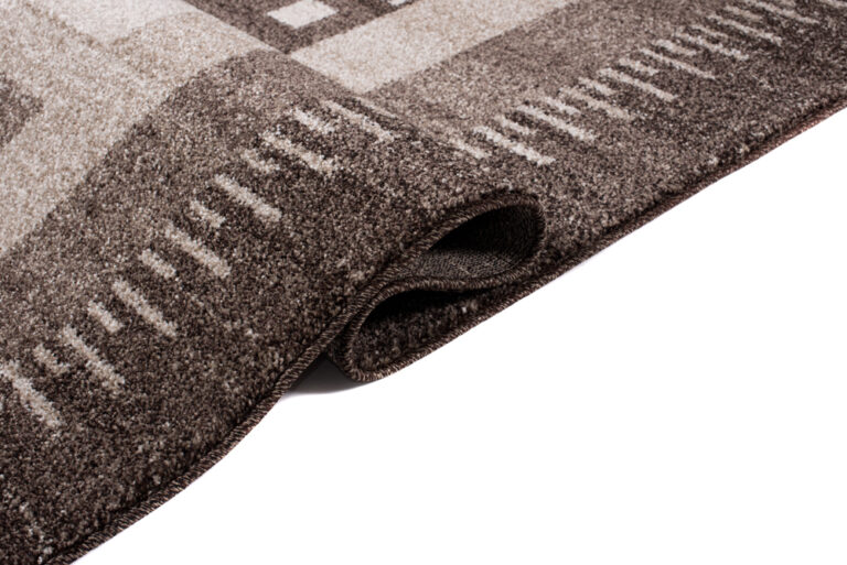 Teppich Sari Braun Ethnisch Rahmen