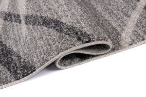 Teppich Sari Grau Linien