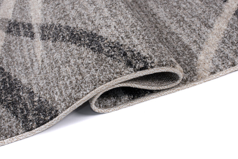 Teppich Sari Grau Linien