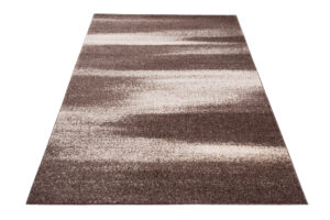 Teppich Sari Hell Braun Abstrakt