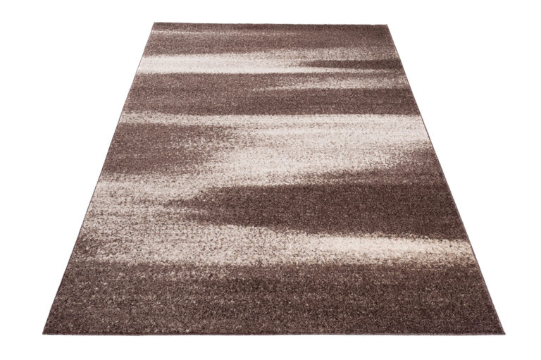 Teppich Sari Hell Braun Abstrakt