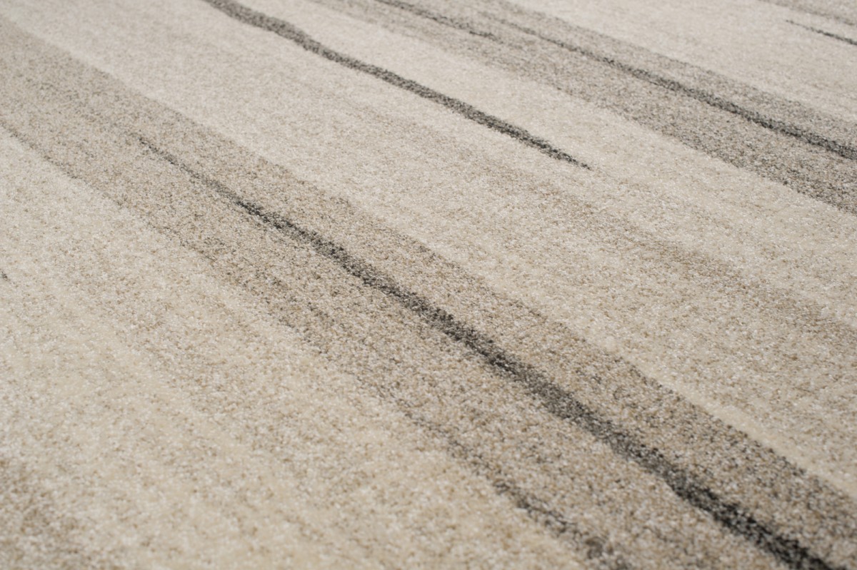 Teppich Sari Beige Creme Abstrakt