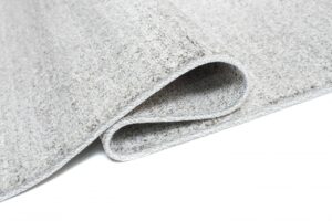 Teppich Sari Hell Grau Meliert