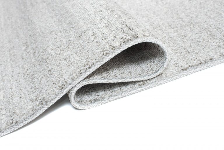 Teppich Sari Hell Grau Meliert