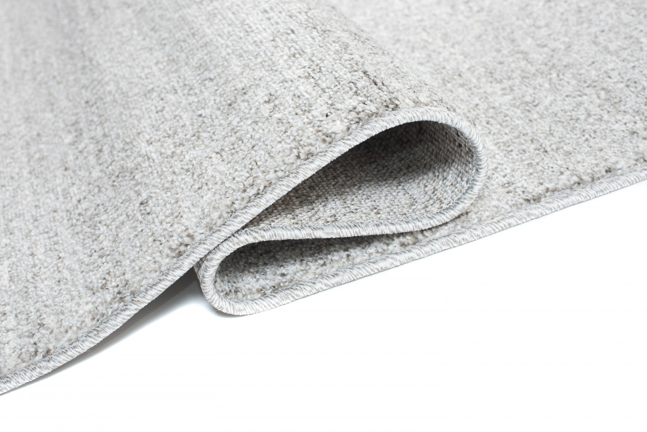 Teppich Sari Hell Grau Meliert