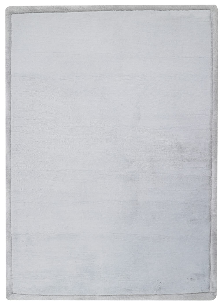 Kinderteppich Fluffin Hellgrau