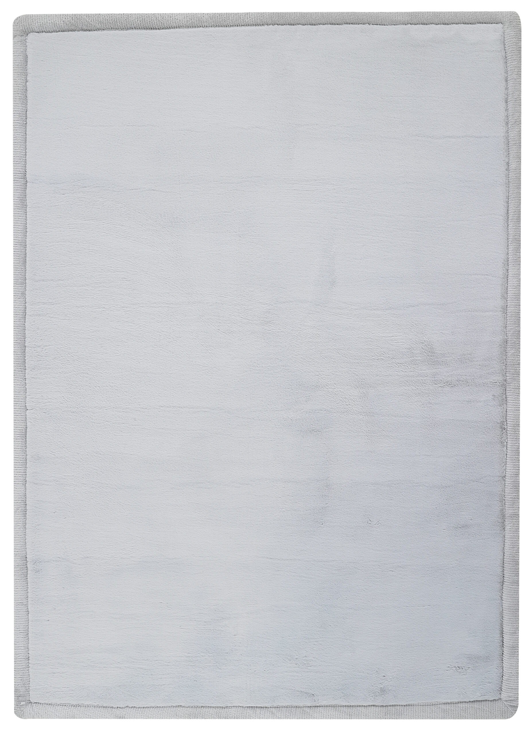 Kinderteppich Fluffin Hellgrau