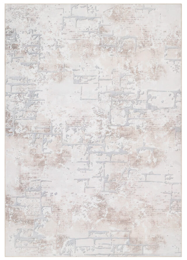 Teppich Ash Beige Creme Rutschfest