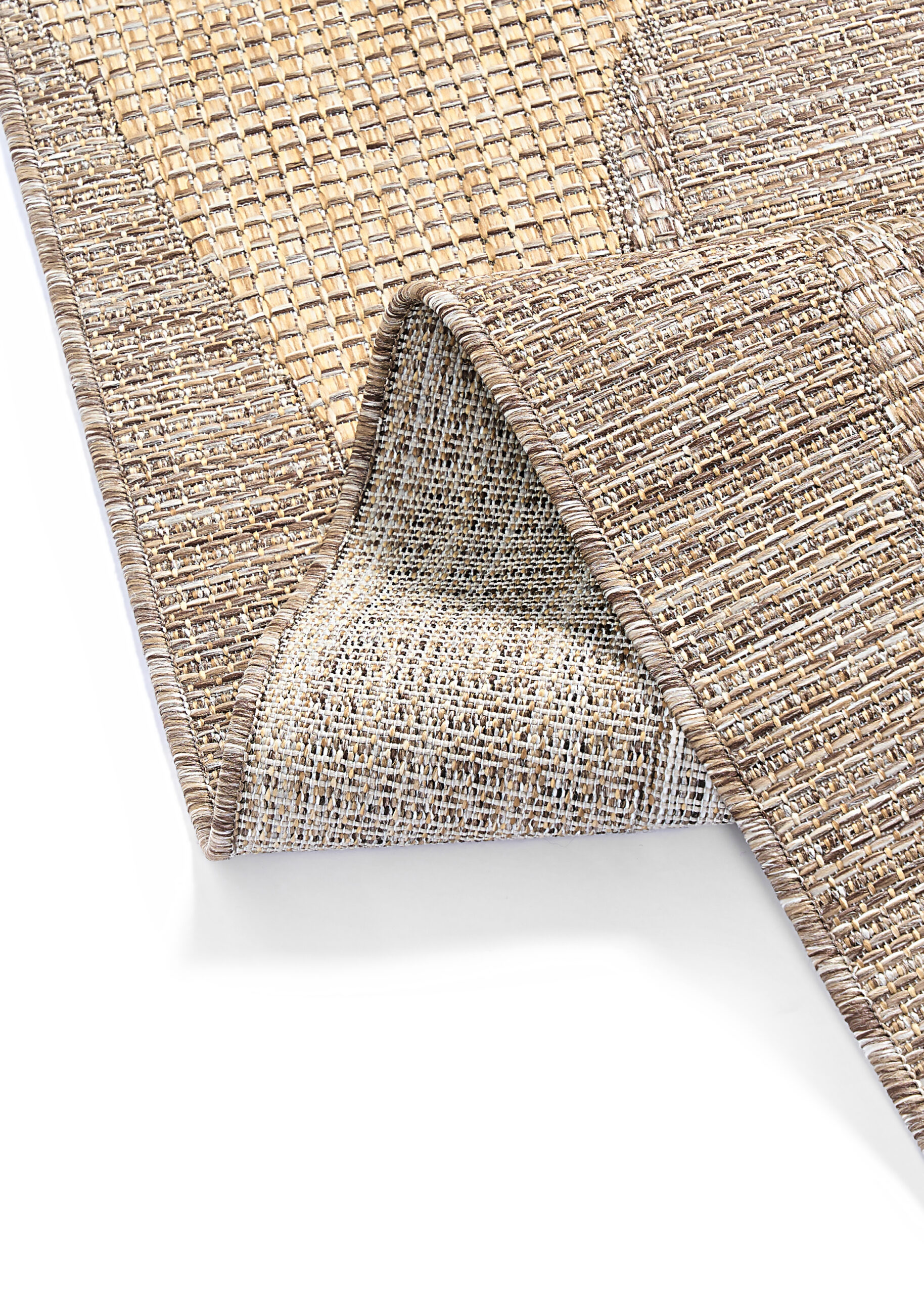 Outdoor-Teppich Yucana Braun Abstrakt