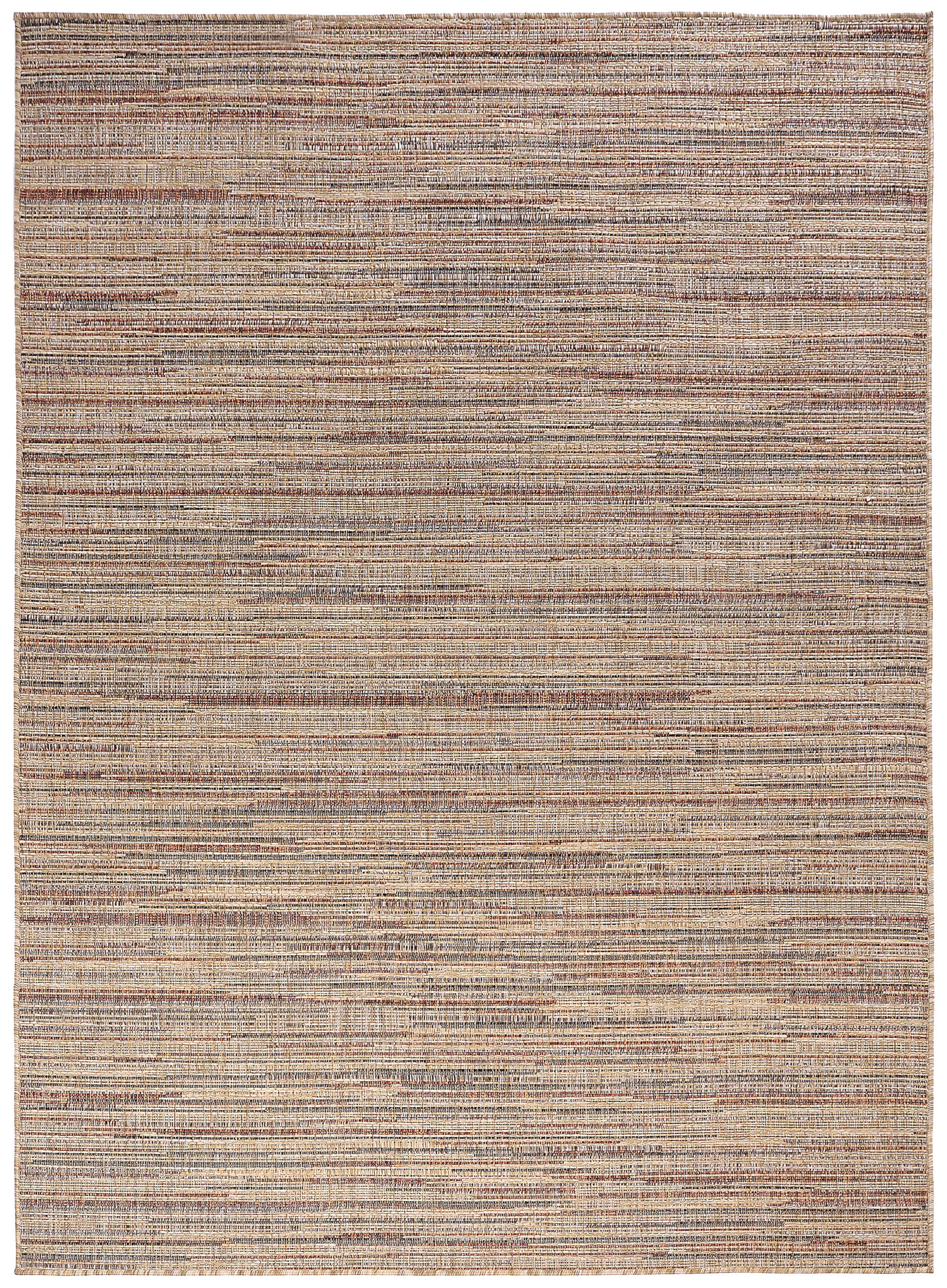 Outdoor-Teppich Yucana Beige Braun Streifen