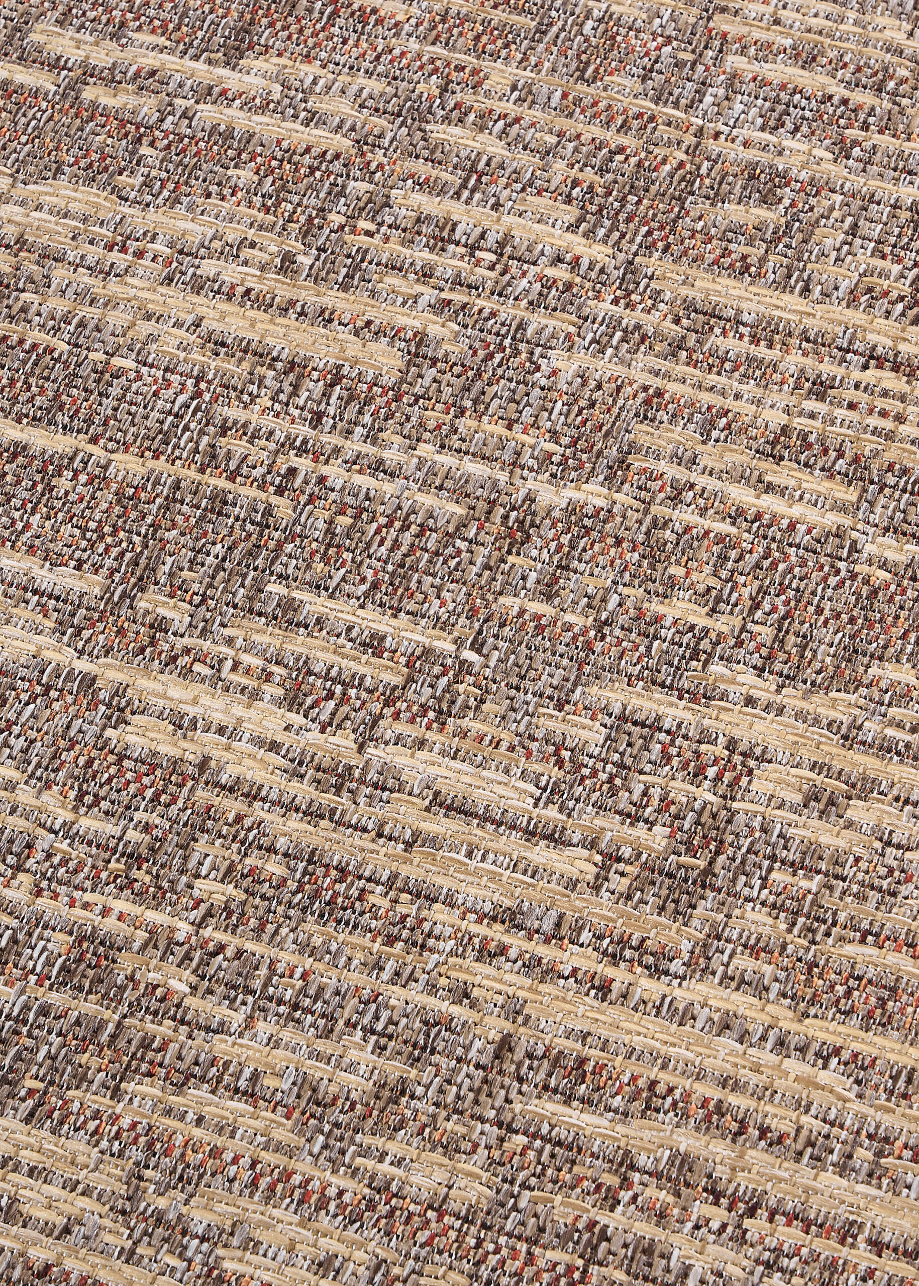 Outdoor-Teppich Yucana Braun Melange