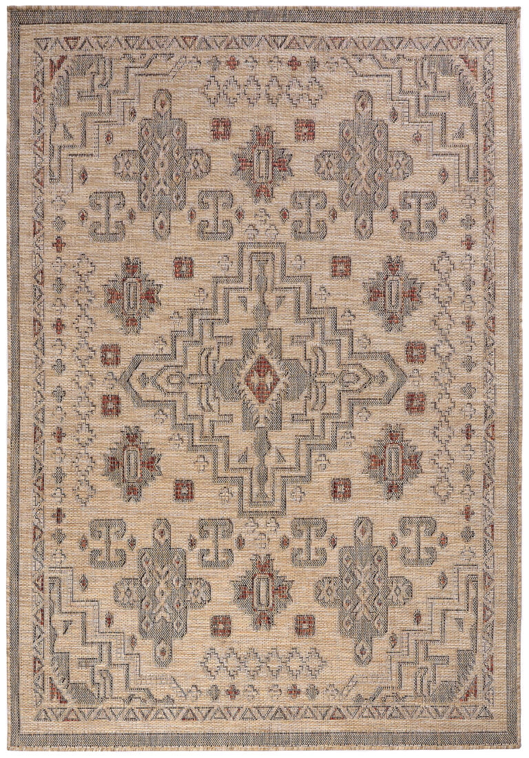 Outdoor-Teppich Yucana Beige Vintage