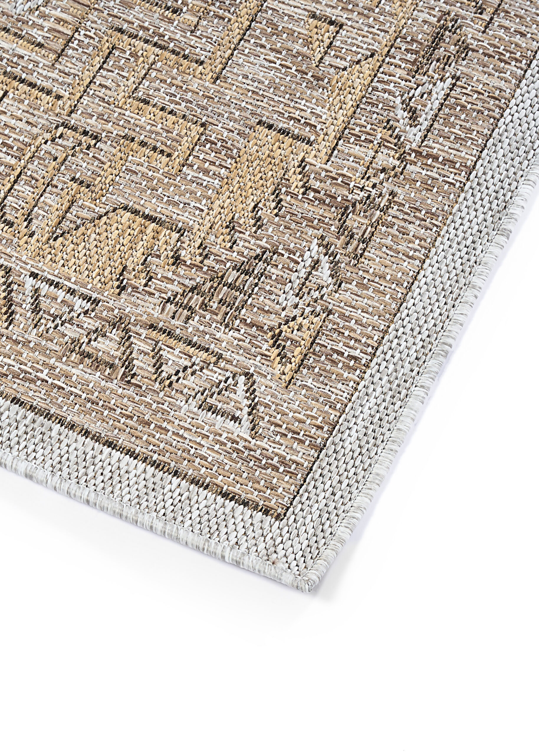 Outdoor-Teppich Yucana Braun Grau Vintage