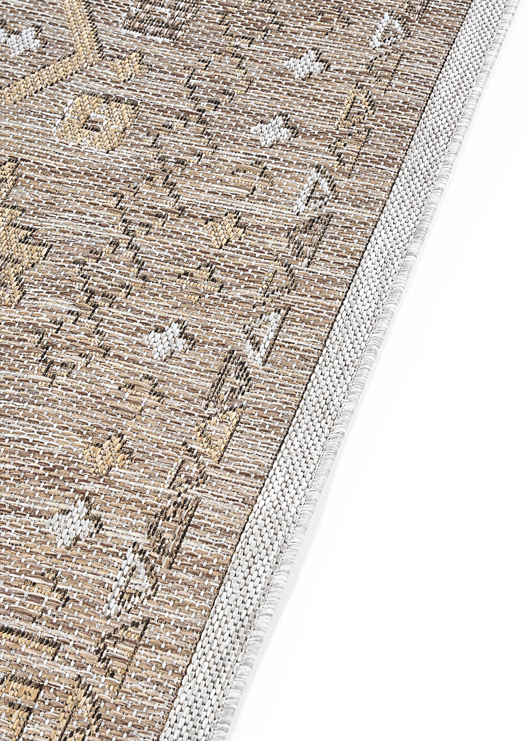 Outdoor-Teppich Yucana Braun Grau Vintage