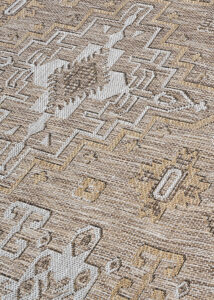 Outdoor-Teppich Yucana Braun Grau Vintage