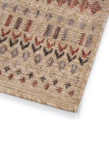 Outdoor-Teppich Yucana Beige Ethno