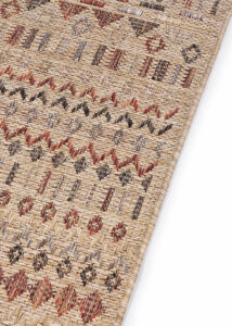 Outdoor-Teppich Yucana Beige Ethno