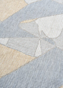 Outdoor-Teppich Yucana Grau Abstrakt