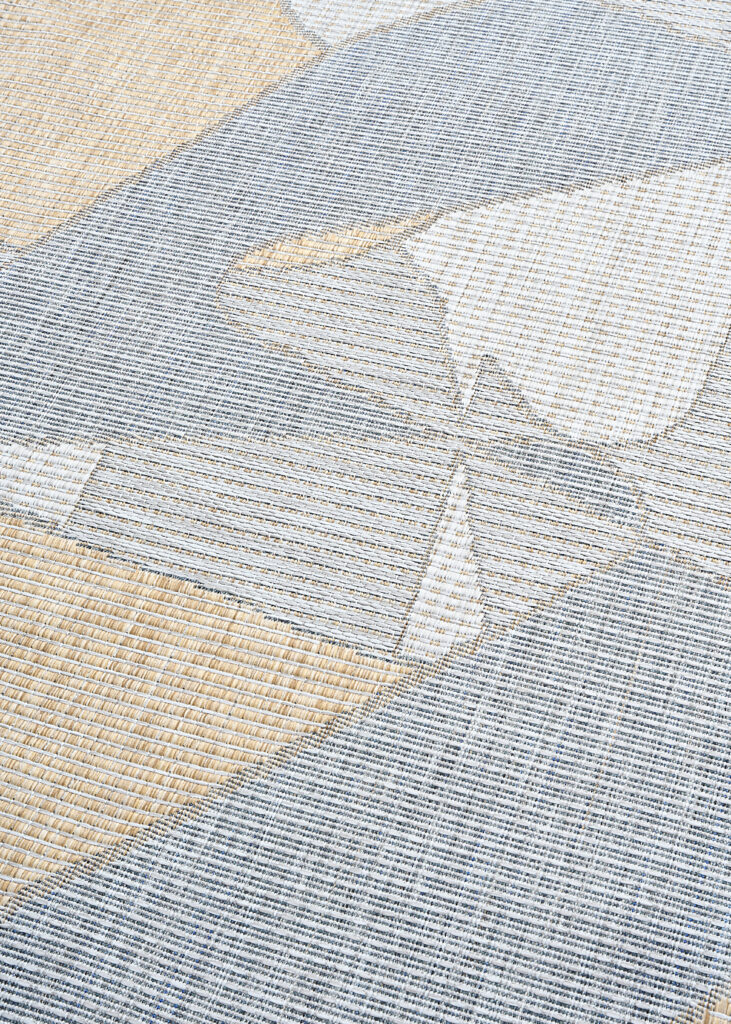 Outdoor-Teppich Yucana Grau Abstrakt