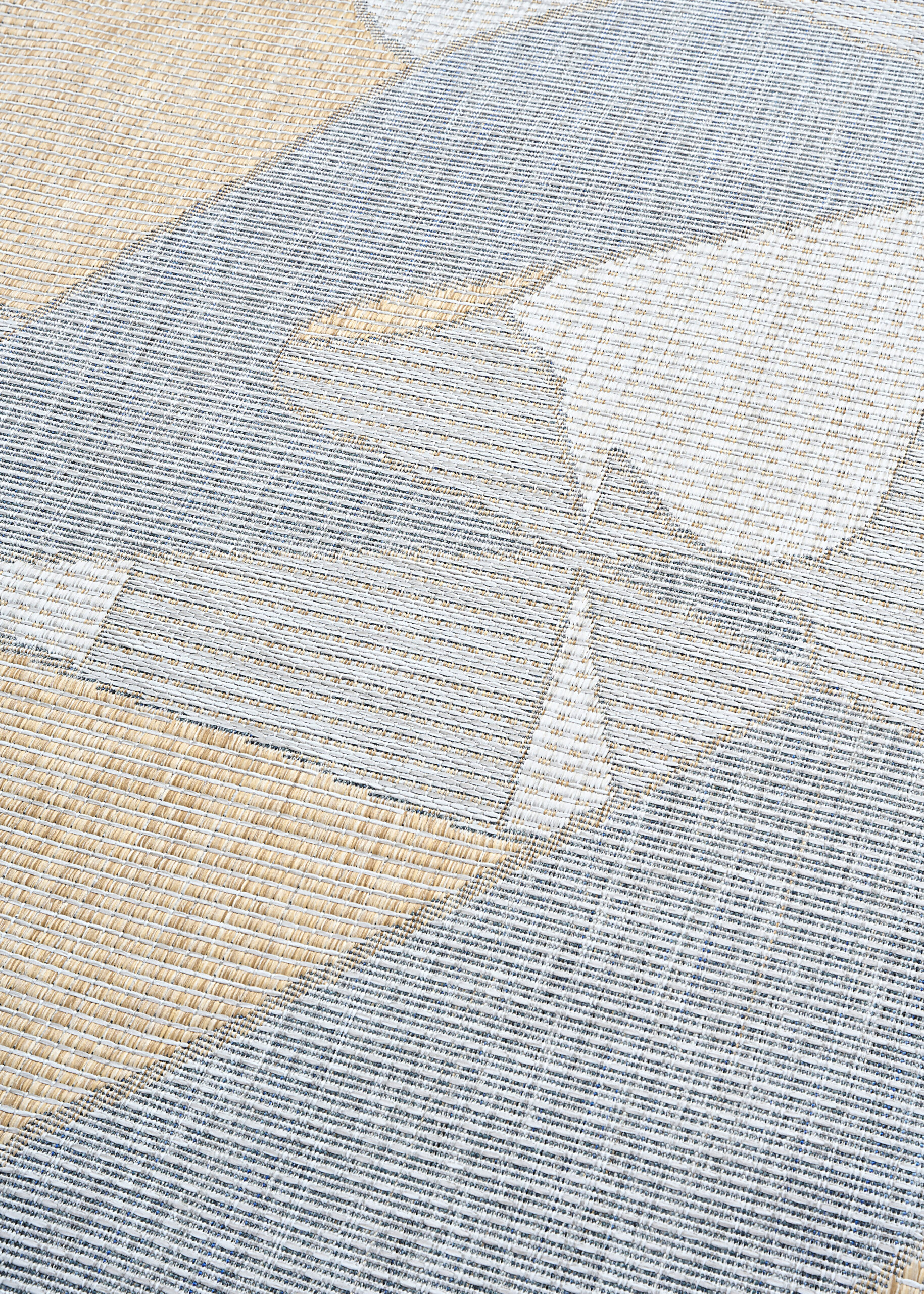 Outdoor-Teppich Yucana Grau Abstrakt