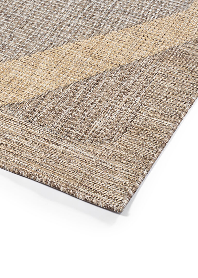 Outdoor-Teppich Yucana Braun Abstrakt
