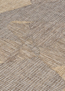 Outdoor-Teppich Yucana Braun Abstrakt