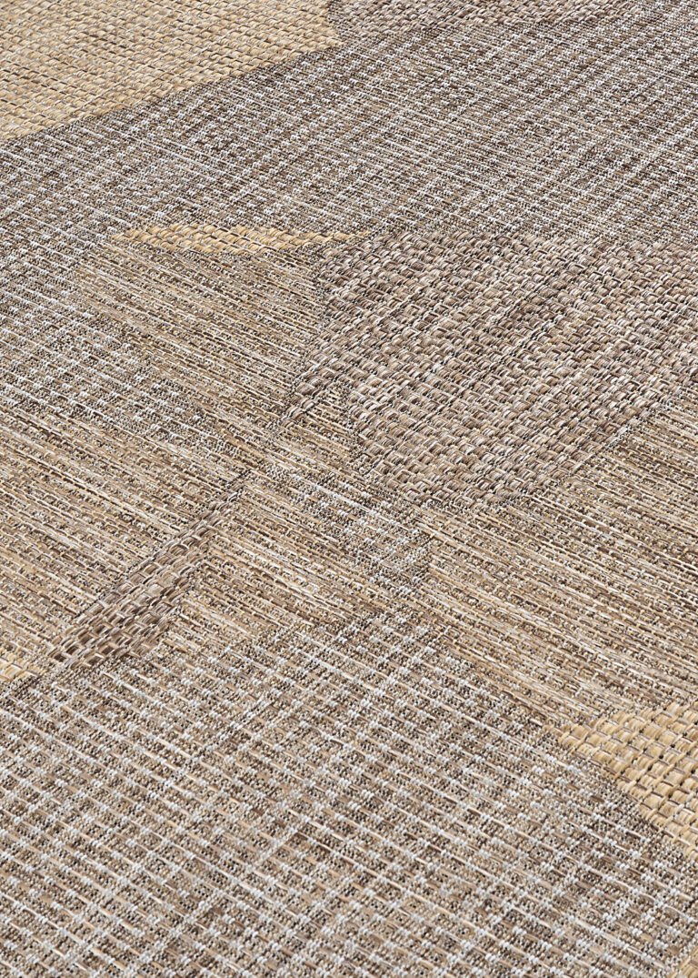 Outdoor-Teppich Yucana Braun Abstrakt