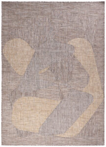 Outdoor-Teppich Yucana Braun Abstrakt