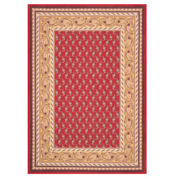 Teppich Nora Rot Klassisch Rutschfest