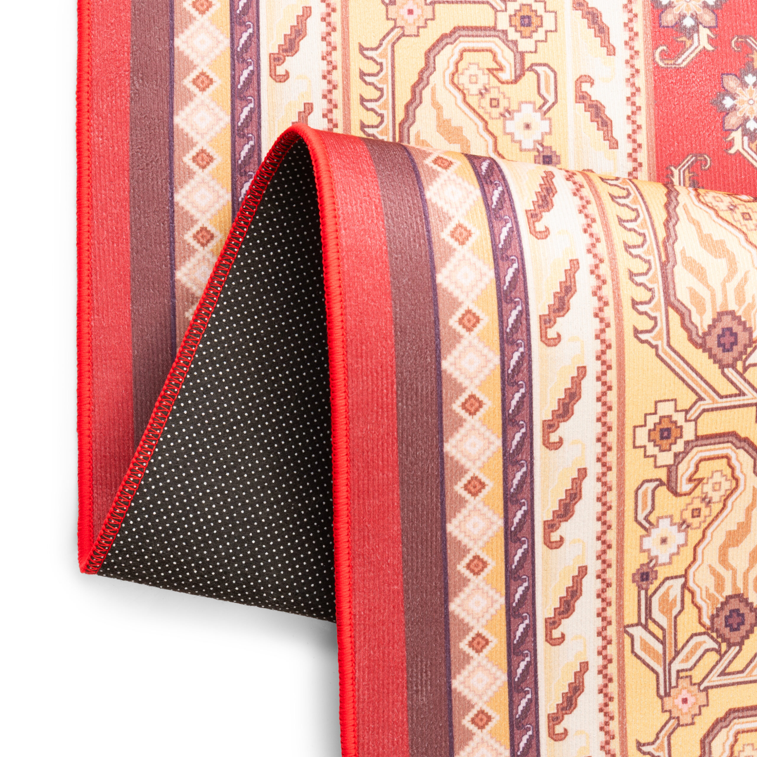 Teppich Nora Rot Klassisch Rutschfest