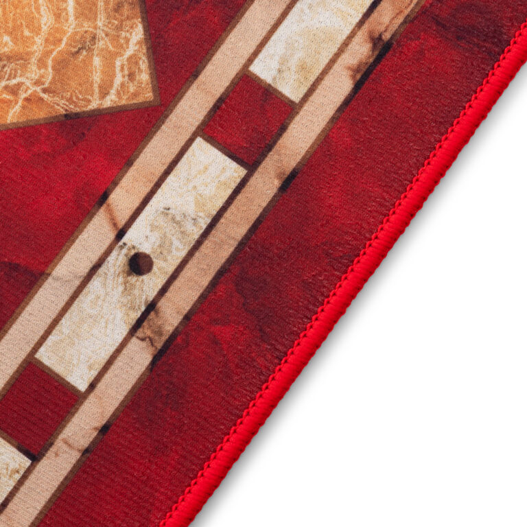 Teppich Nora Karminrot Klassisch Rutschfest