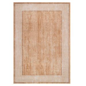 Teppich Nora Braun Rahmen Rutschfest