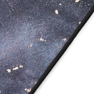 Teppich Nora Grau Marineblau Marmor Rutschfest