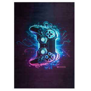 Teppich Cosmo Game Neon Pad Rutschfest