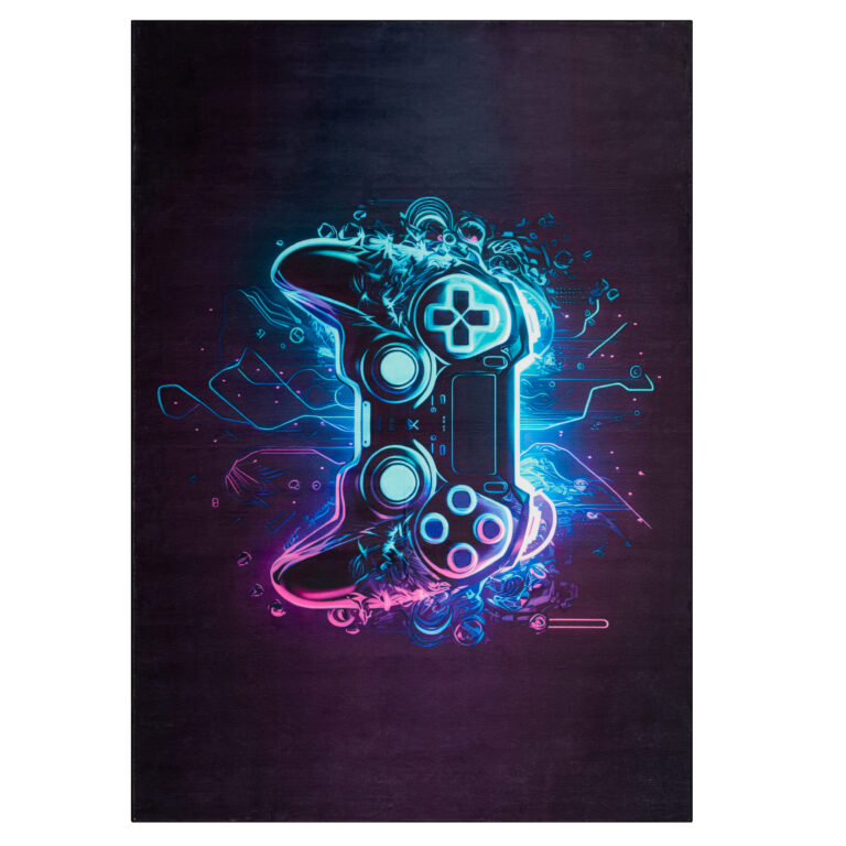 Teppich Cosmo Game Neon Pad Rutschfest