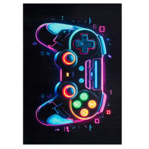 Teppich Cosmo Game Mehrfarbig Rutschfest