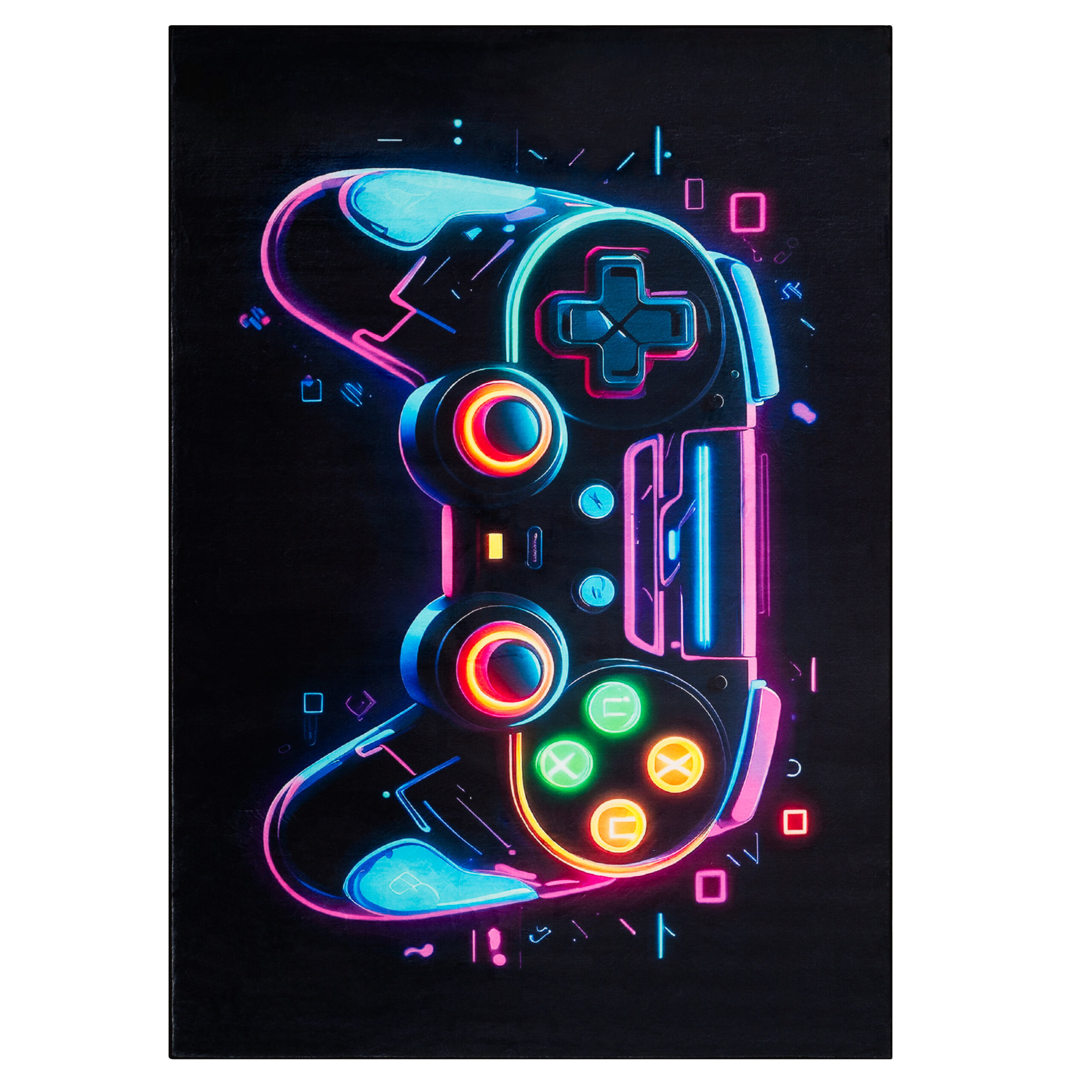 Teppich Cosmo Game Mehrfarbig Rutschfest