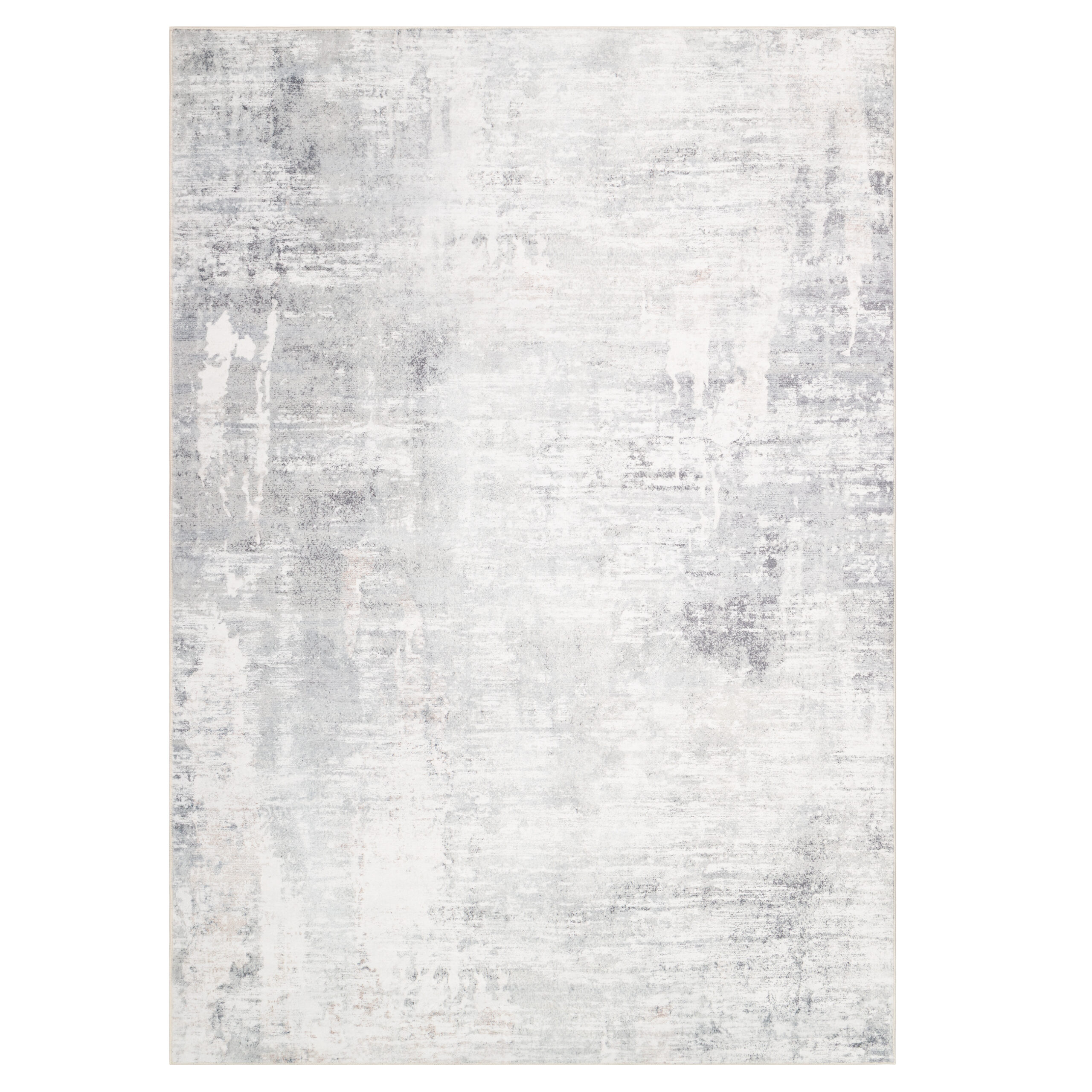 Teppich Ash Hellgrau Rutschfest