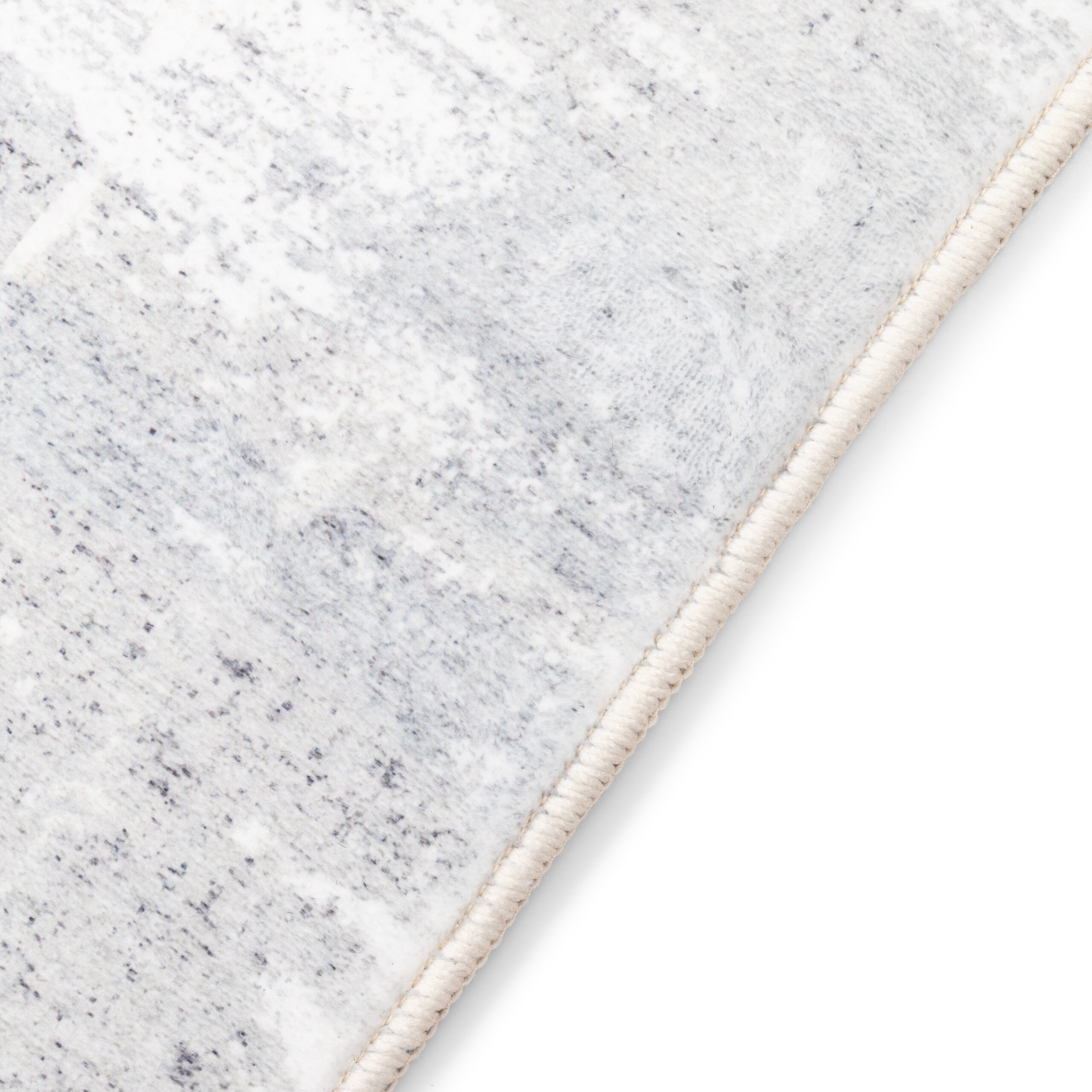 Teppich Ash Hellgrau Rutschfest